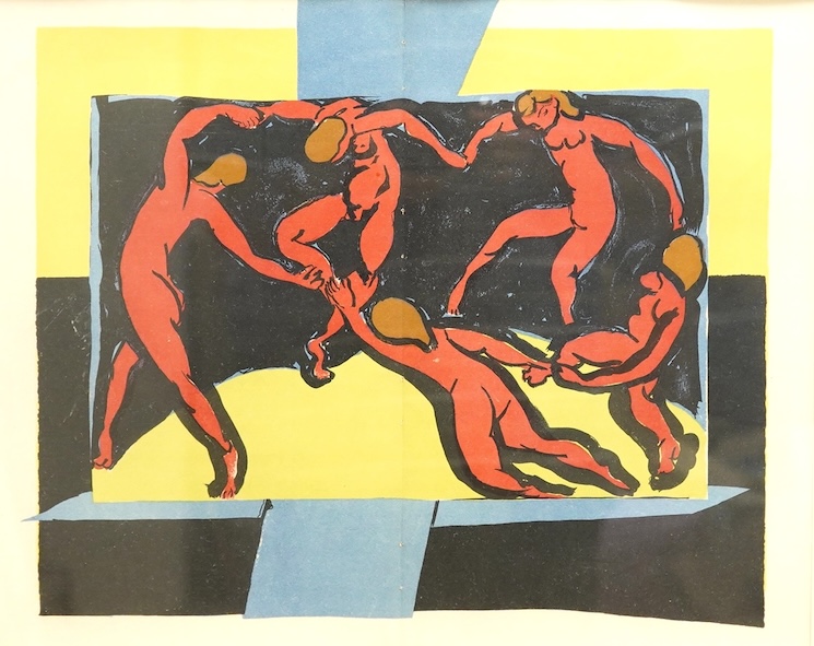 After Henri Matisse, 'The Dance', colour print, unsigned, 34 x 42cm
